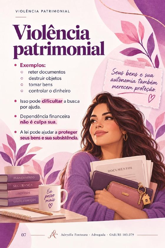 Página 7 de 16 da cartilha Violência doméstica: reconhecer, proteger, recomeçar