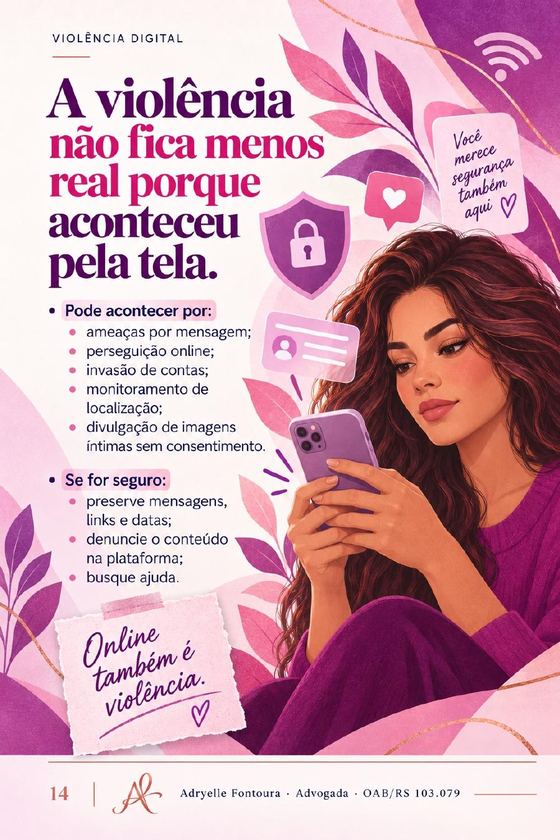 Página 14 de 16 da cartilha Violência doméstica: reconhecer, proteger, recomeçar